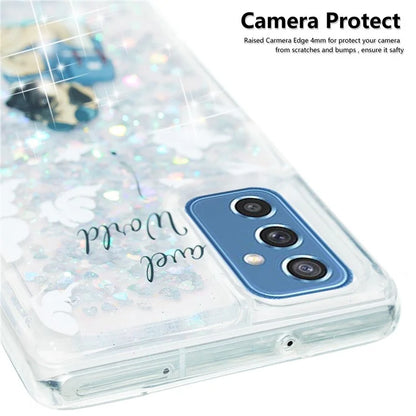 For Samsung Galaxy S23 FE Quicksand Case Soft TPU Embossment Pattern Phone Cover
