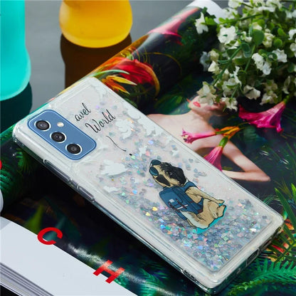 For Samsung Galaxy S23 FE Quicksand Case Soft TPU Embossment Pattern Phone Cover