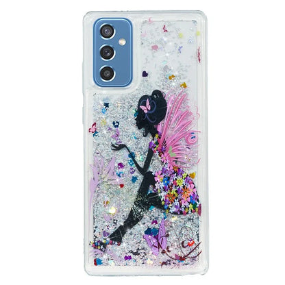 For Samsung Galaxy S23 FE Quicksand Case Soft TPU Embossment Pattern Phone Cover