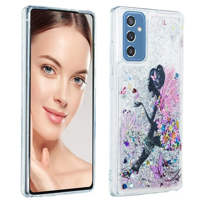 For Samsung Galaxy S23 FE Quicksand Case Soft TPU Embossment Pattern Phone Cover