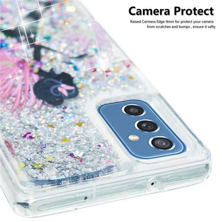 For Samsung Galaxy S23 FE Quicksand Case Soft TPU Embossment Pattern Phone Cover