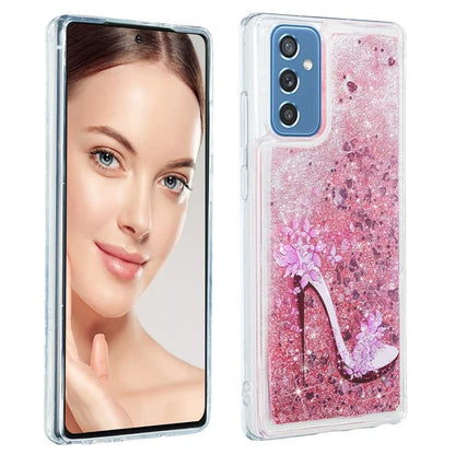 For Samsung Galaxy S23 FE Quicksand Case Soft TPU Embossment Pattern Phone Cover