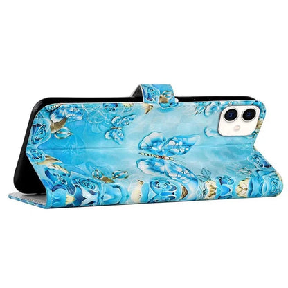 For Samsung Galaxy A05 4G Case 3D Pattern Printing Leather Cover