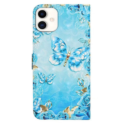 For Samsung Galaxy A05 4G Case 3D Pattern Printing Leather Cover