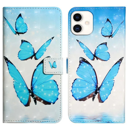 For Samsung Galaxy A05 4G Case 3D Pattern Printing Leather Cover