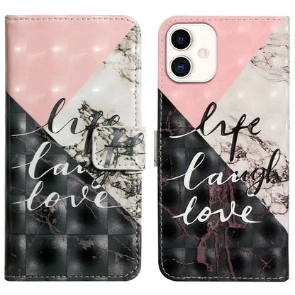 For Samsung Galaxy A05 4G Case 3D Pattern Printing Leather Cover