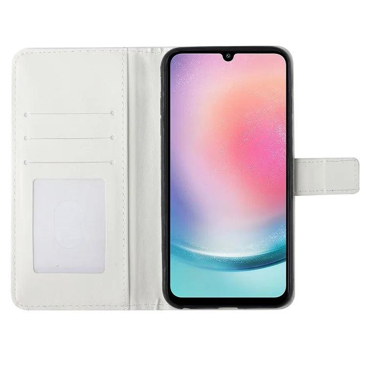 For Samsung Galaxy A05 4G Case 3D Pattern Printing Leather Cover