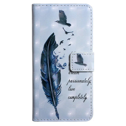 For Samsung Galaxy A05 4G Case 3D Pattern Printing Leather Cover