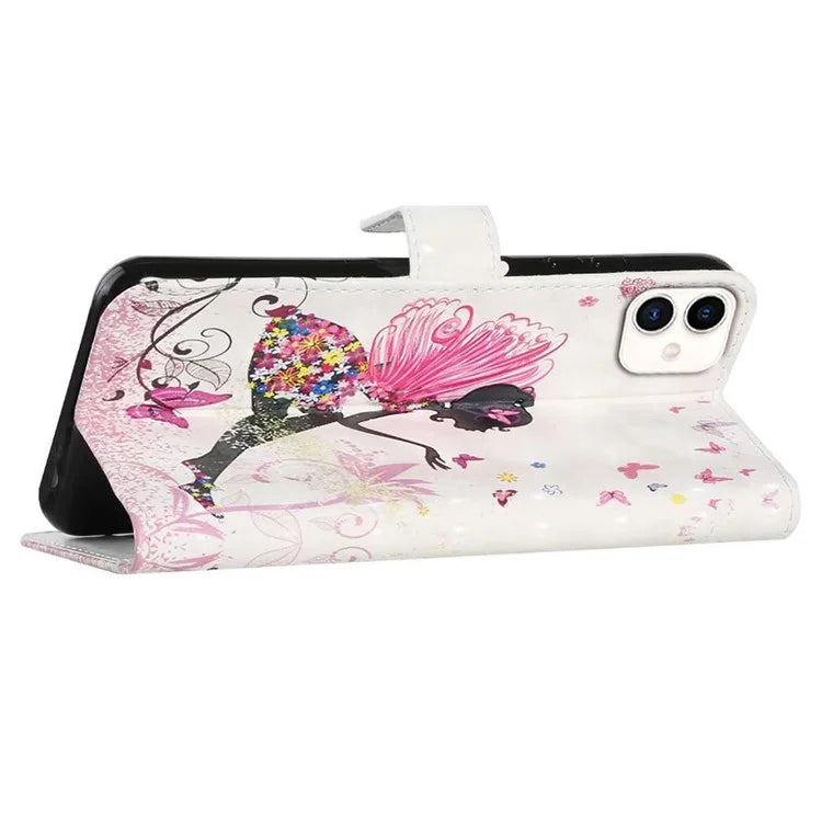 For Samsung Galaxy A05 4G Case 3D Pattern Printing Leather Cover