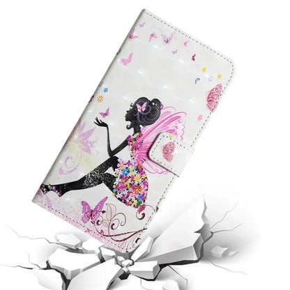 For Samsung Galaxy A05 4G Case 3D Pattern Printing Leather Cover