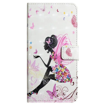 For Samsung Galaxy A05 4G Case 3D Pattern Printing Leather Cover