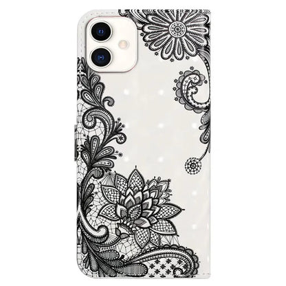 For Samsung Galaxy A05 4G Case 3D Pattern Printing Leather Cover