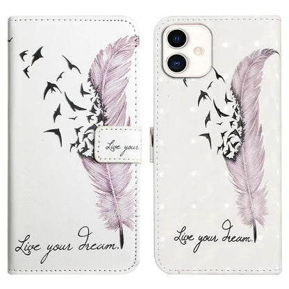 For Samsung Galaxy A05 4G Case 3D Pattern Printing Leather Cover