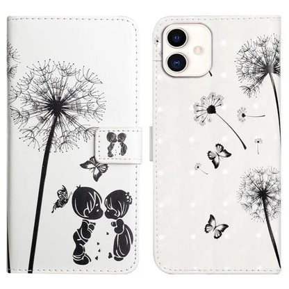 For Samsung Galaxy A05 4G Case 3D Pattern Printing Leather Cover