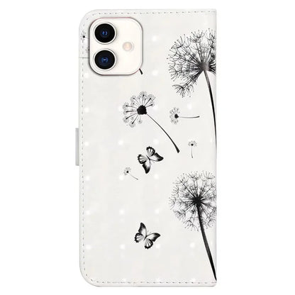 For Samsung Galaxy A05 4G Case 3D Pattern Printing Leather Cover