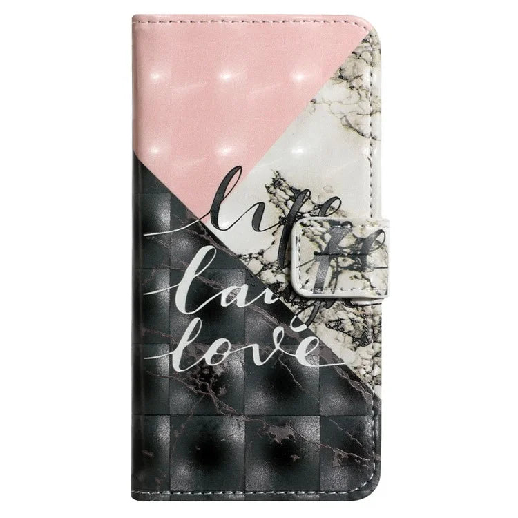 For Samsung Galaxy A05s 4G Case 3D Pattern Printing Wallet Phone Cover