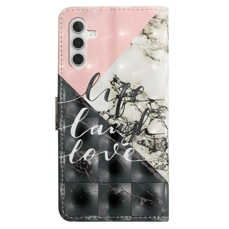 For Samsung Galaxy A05s 4G Case 3D Pattern Printing Wallet Phone Cover