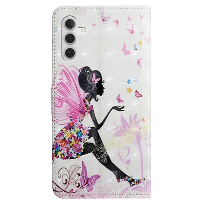 For Samsung Galaxy A05s 4G Case 3D Pattern Printing Wallet Phone Cover