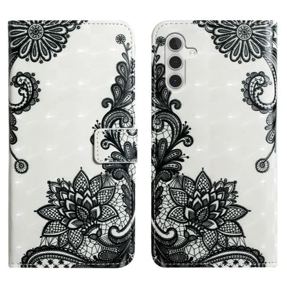 For Samsung Galaxy A05s 4G Case 3D Pattern Printing Wallet Phone Cover