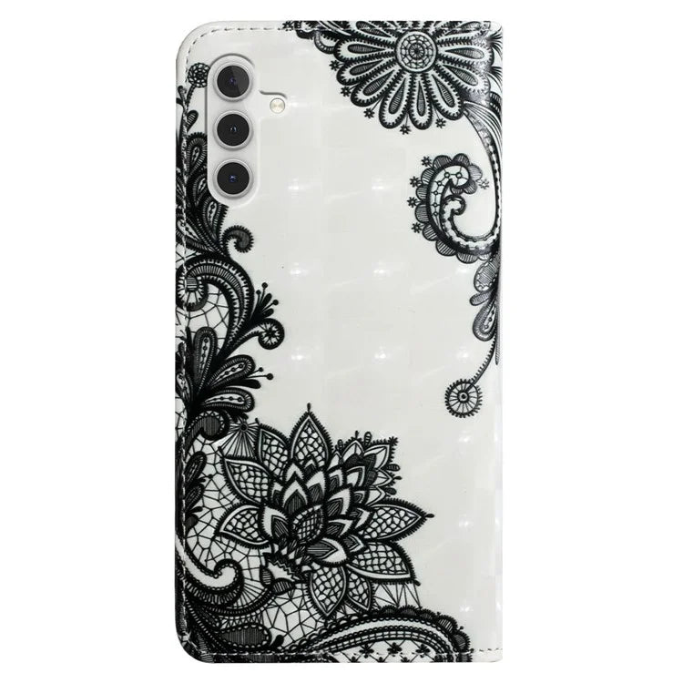For Samsung Galaxy A05s 4G Case 3D Pattern Printing Wallet Phone Cover
