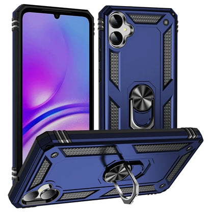 For Samsung Galaxy A05 4G Case Ring Kickstand TPU+PC Drop-proof Phone Cover
