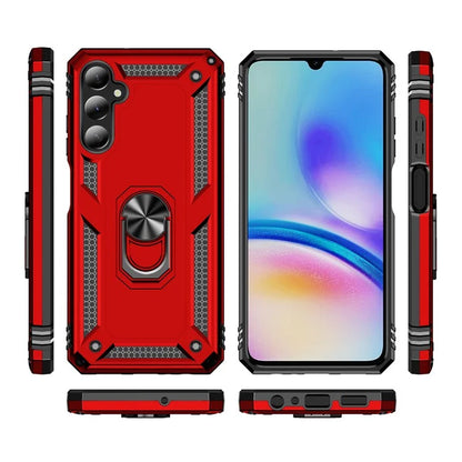 For Samsung Galaxy A05s 4G Case Ring Kickstand Anti-fall TPU+PC Phone Cover