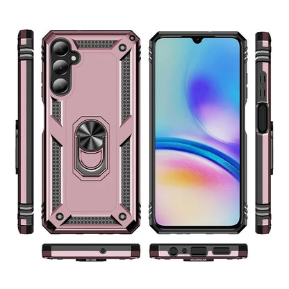 For Samsung Galaxy A05s 4G Case Ring Kickstand Anti-fall TPU+PC Phone Cover