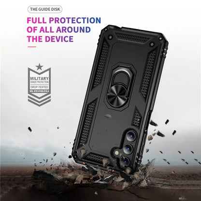 For Samsung Galaxy A15 5G Case PC+TPU Shockproof Phone Cover with Kickstand