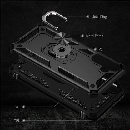 For Samsung Galaxy A15 5G Case PC+TPU Shockproof Phone Cover with Kickstand