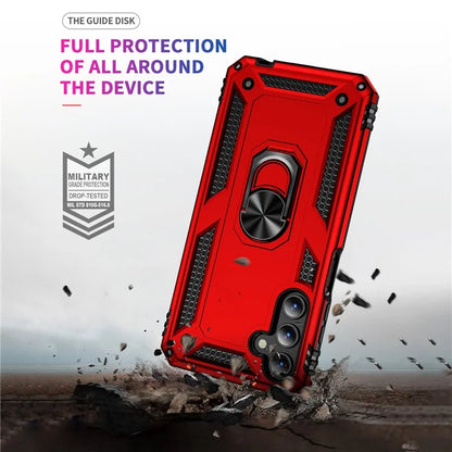 For Samsung Galaxy A15 5G Case PC+TPU Shockproof Phone Cover with Kickstand