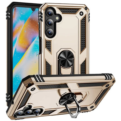 For Samsung Galaxy A15 5G Case PC+TPU Shockproof Phone Cover with Kickstand