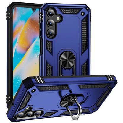 For Samsung Galaxy A15 5G Case PC+TPU Shockproof Phone Cover with Kickstand
