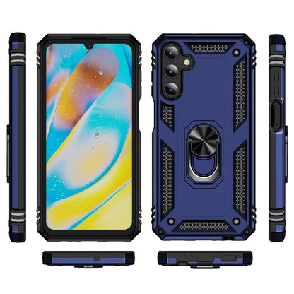 For Samsung Galaxy A15 5G Case PC+TPU Shockproof Phone Cover with Kickstand