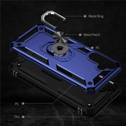 For Samsung Galaxy A15 5G Case PC+TPU Shockproof Phone Cover with Kickstand