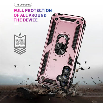 For Samsung Galaxy A15 5G Case PC+TPU Shockproof Phone Cover with Kickstand