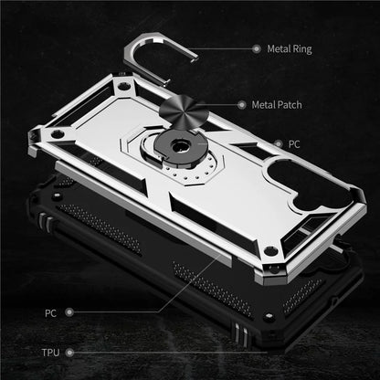 For Samsung Galaxy A15 5G Case PC+TPU Shockproof Phone Cover with Kickstand