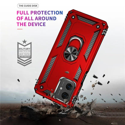 For Motorola Moto G54 5G Case Anti-scratch TPU+PC Ring Kickstand Phone Cover