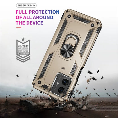 For Motorola Moto G54 5G Case Anti-scratch TPU+PC Ring Kickstand Phone Cover