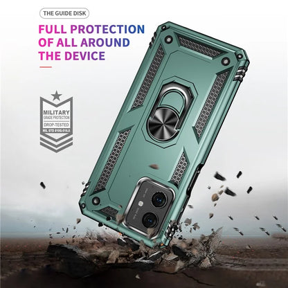 For Motorola Moto G54 5G Case Anti-scratch TPU+PC Ring Kickstand Phone Cover