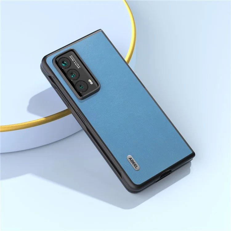 ABEEL For Honor Magic Vs2 5G Case Cover Textured Leather+PC Phone Cover