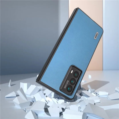 ABEEL For Honor Magic Vs2 5G Case Cover Textured Leather+PC Phone Cover