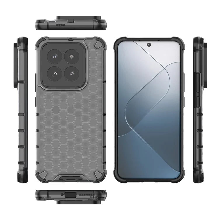 For Xiaomi 14 Pro Case Honeycomb Design Anti-scratch Phone Cover