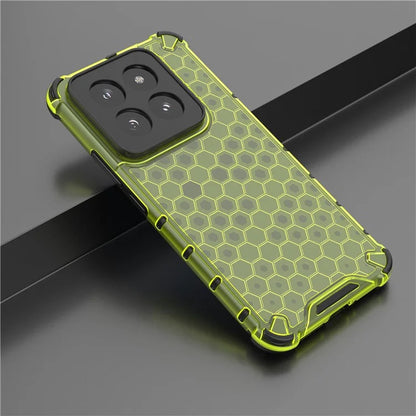 For Xiaomi 14 Pro Case Honeycomb Design Anti-scratch Phone Cover