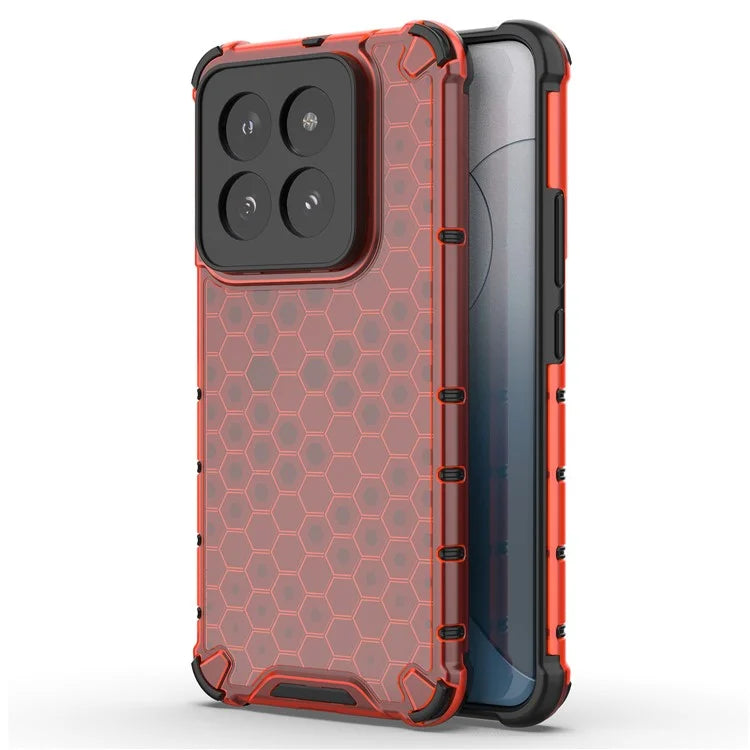 For Xiaomi 14 Pro Case Honeycomb Design Anti-scratch Phone Cover