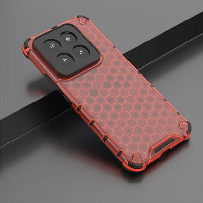 For Xiaomi 14 Pro Case Honeycomb Design Anti-scratch Phone Cover