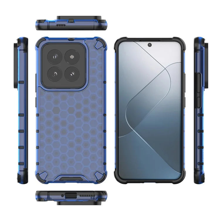 For Xiaomi 14 Pro Case Honeycomb Design Anti-scratch Phone Cover