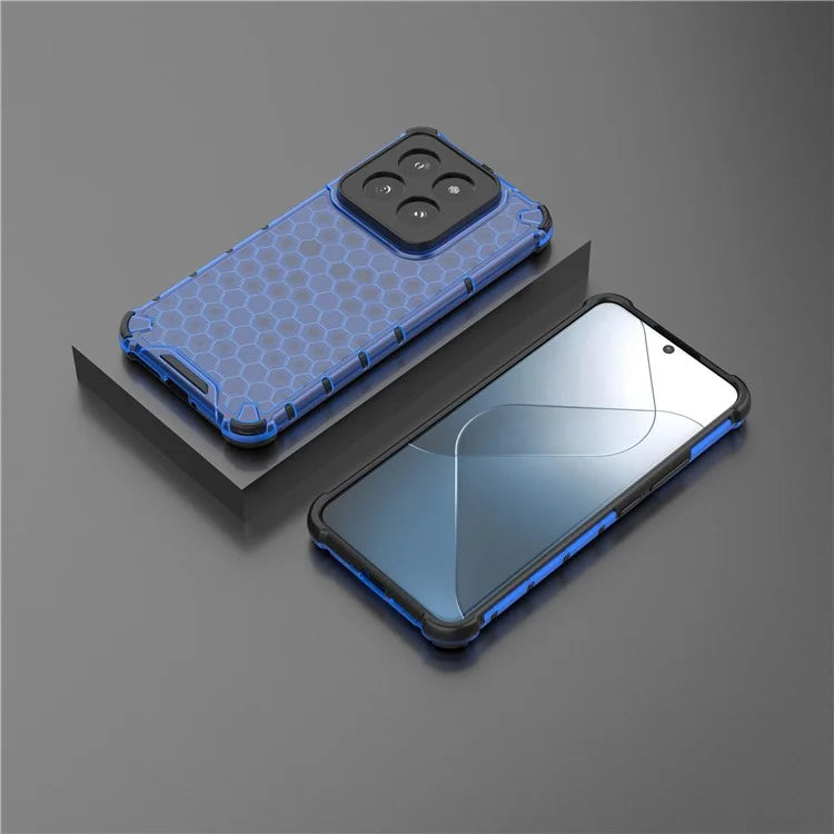 For Xiaomi 14 Pro Case Honeycomb Design Anti-scratch Phone Cover
