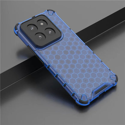 For Xiaomi 14 Pro Case Honeycomb Design Anti-scratch Phone Cover