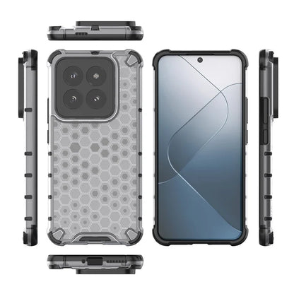 For Xiaomi 14 Pro Case Honeycomb Design Anti-scratch Phone Cover