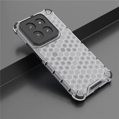 For Xiaomi 14 Pro Case Honeycomb Design Anti-scratch Phone Cover